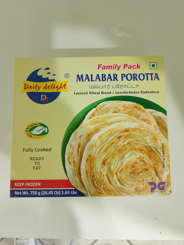 Malabar Porotta